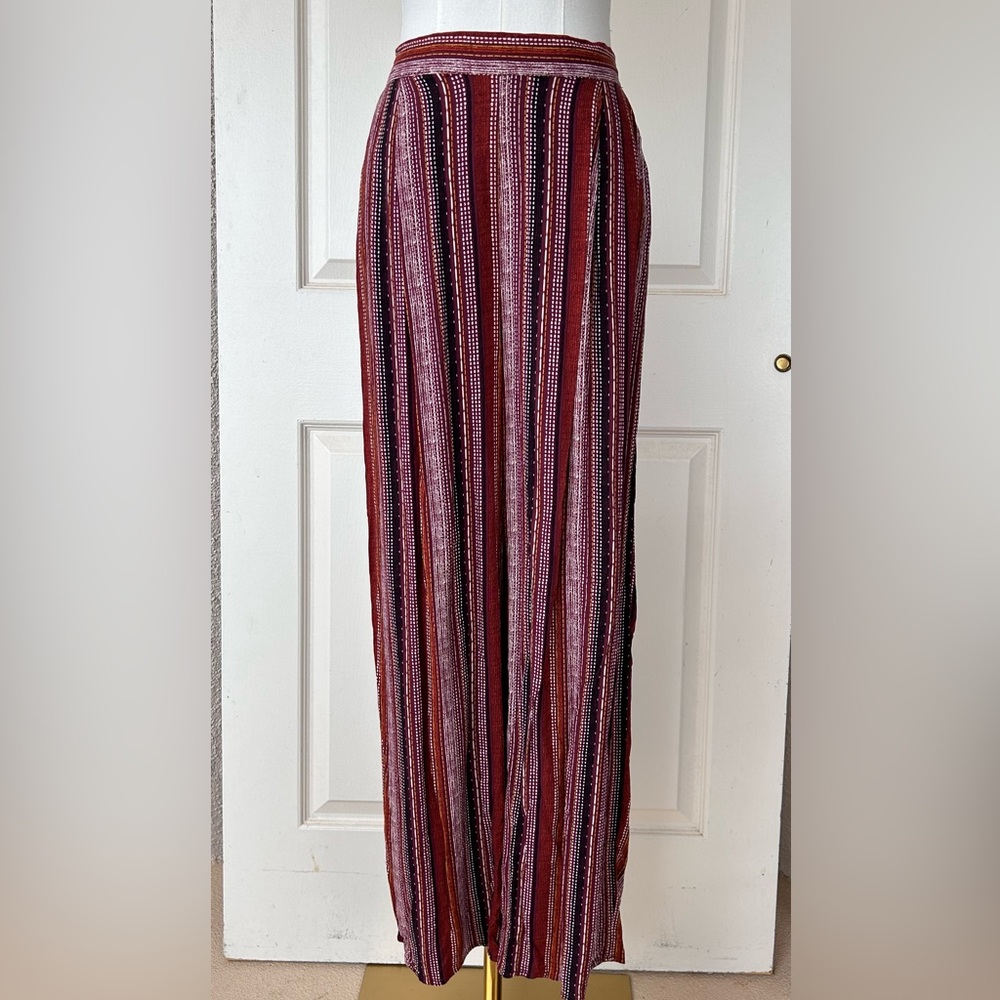 Band of Gypsies Wide Leg Pants Elastic Waist‎ Size Small